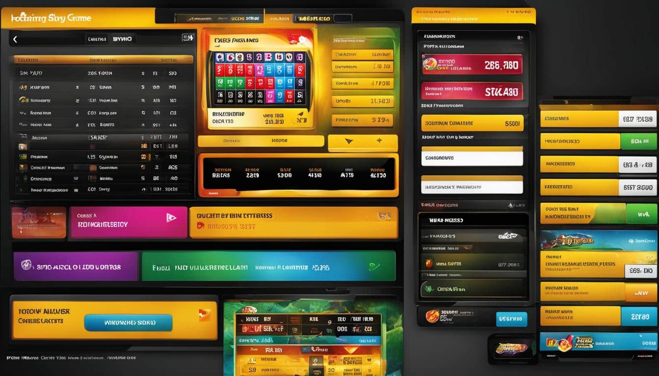Online lottery betting website
